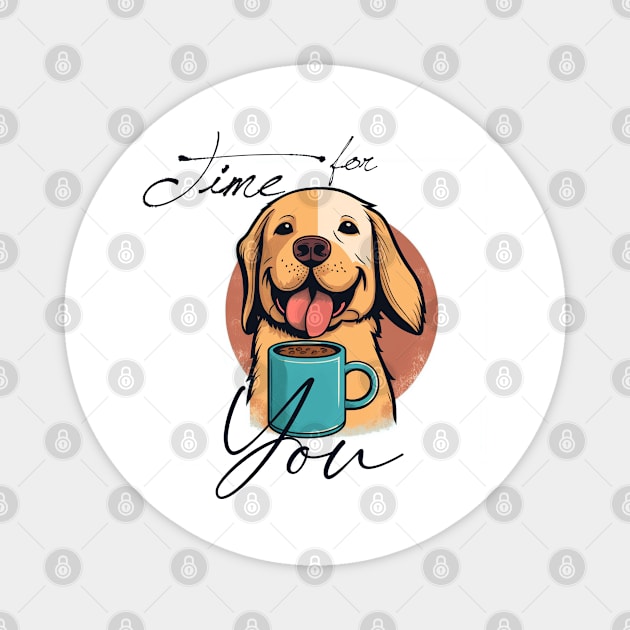 Dog Therapist Magnet by ArtRoute02